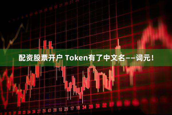 配资股票开户 Token有了中文名——词元！